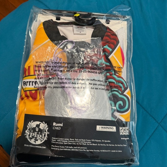 New K Pop Demon Hunters Rumi Costume M 8-10 - Picture 4 of 4